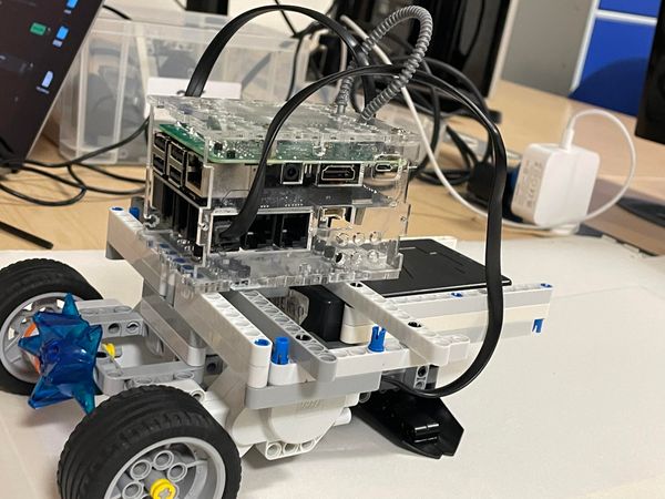 Robotics: Raspberry Pi Controlled Lego Robot - Year 3 Robotics Project